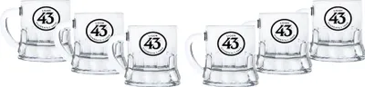 Produktbild von Licor 43 Minibeer Glas 6er Set Shotglas Pinnchen Likör Liquor 43er
