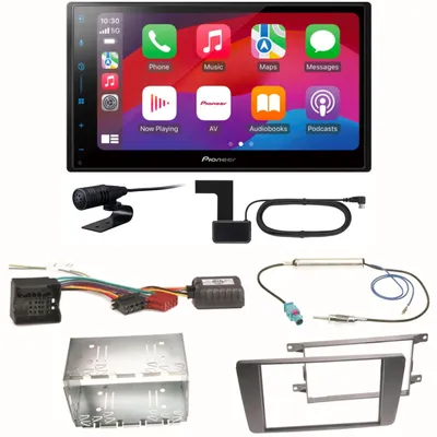 Produktbild von Pioneer SPH-DA77DAB CarPlay Android Auto Einbauset für Skoda Octavia 2 Yeti 5L