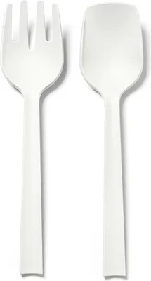 Produktbild von BLIM+ Paestum Salatbesteck / Salatgabel und Löffel 29,3 cm - Salatzubehör