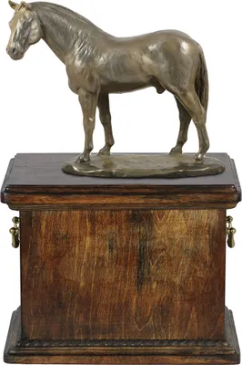 Image de Cheval de Hanovre - Urne funéraire pour cheval, urne avec statuette, urne élégante avec un cheval de la marque Art-Dog
