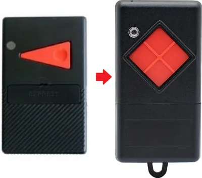Produktbild von Ersatz Handsender für Deltron S405 27 /  S435 / S435B - 27,015 MHz