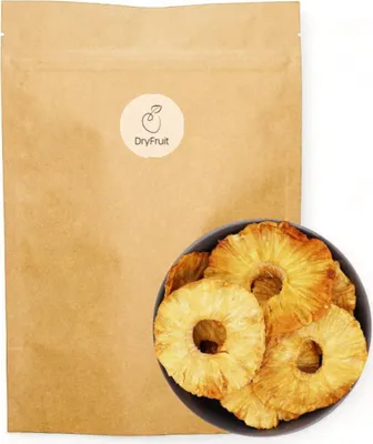 Produktbild von Ananasringe, getrocknet, naturbelassen 2Kg
