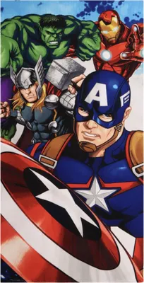 Image de Serviette de plage The Avengers 70 x 140 cm