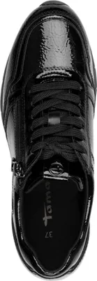 Produktbild von Tamaris Damen Sneaker Slip-on mit Reißverschluss und losen Einlagen 1-23603-42, Größe:39 EU, Farbe:Schwarz