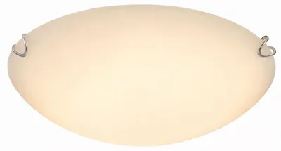 Produktbild von LED Deckenleuchte, Glas satiniert, Metall, D 30 cm