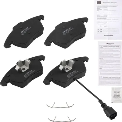 Obrázok produktu pre Brzdové doštičky predné pre VW Beetle Golf V Jetta Passat Polo Touran1K0698151 155,3 mm