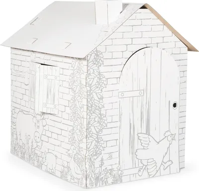 Produktbild von Spielhaus "Häuschen" aus Bastelkarton