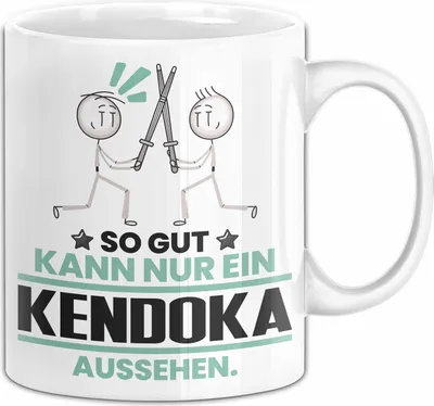 Produktbild von Kendoka Geschenk Tasse So Gut Kann Nur Ein Kendoka Aussehen Geschenkidee Kaffee-Becher (Weiß)