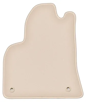 Produktbild von DURBAN Beige Velours-Fahrerfußmatte für Peugeot 5008 I Crossover (2009-2017)