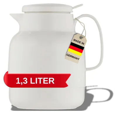 Immagine prodotto di Borraccia termica bianca, 1,3 litri