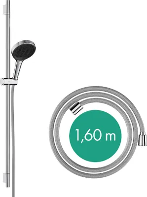 Immagine prodotto di hansgrohe Rainfinity Set de douche 130, 3jet, S PURO Barre de douche 900mm, 28743000, 28743000