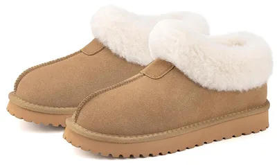 Productafbeelding van Damen winterse huisschoenen, warme schoenen voor binnenshuis