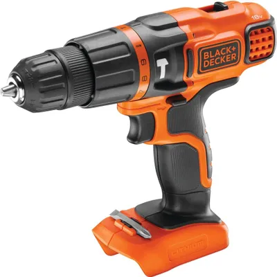 Image de Black&Decker Akku-Schlagbohrschr. 18V o. Akku u.LG BDCH188N