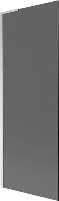 Produktbild von Mexen Next L Badewannenfaltwand 1-flügelig 70 x 150 cm, graphit, gebürsteter Nickel - 895-070-000-03-40-97