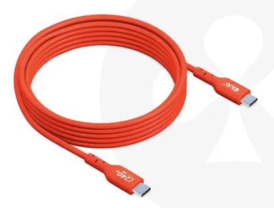 Produktbild von CLUB3D USB2 Type-C Bi-Directional Cable, Data 480Mb,PD 240W(48V/5A) EPR M/M 2m, 2 m, USB C, USB C, USB 2.0, 0,48 Gbit/s, Rot