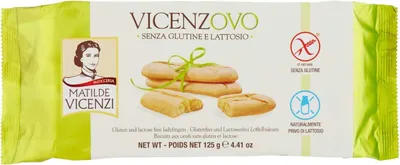 Produktbild von 6x Matilde Vicenzi Vicenzovo senza glutine Glutenfrei 125g kekse für Tiramisu