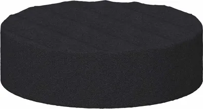 Image de vidaXL Patins de meubles 2 pcs Noir Ø 14 x 4 mm EVA