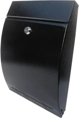 Produktbild von A4W Schwarzer Briefkasten - Skl A4W 434