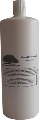 Produktbild von Niemöl Shampoo (Neemöl Shampoo) 1 Liter Geschmeidigkeit und Glanz für strapazierte Haare von erlesene-naturprodukte