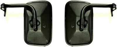 Productafbeelding van Set van 2 buitenspiegels voor vrachtwagens en bussen, 250 x 160 mm, voor spiegelstangen van ø18 mm, met spiegelarmen en houders