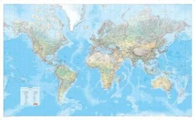 Obrázek produktu pro MARCO POLO Die Große Weltkarte (physisch) 1:30 000 000, plano in Hülse (MARCO POLO Panorama)