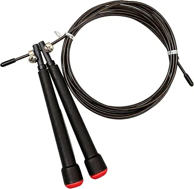 Produktbild von Springseil verstellbar 3 m, Kugellager, für Fitness und Boxen