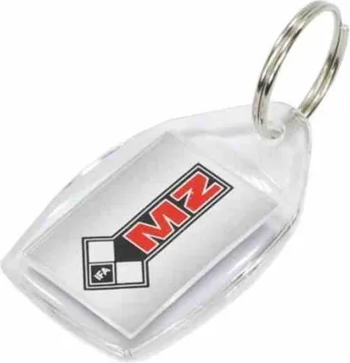 Obrázok produktu pre Mz Kľúčový Prívesník Biely A Čierny