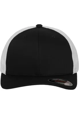 Obrázek produktu pro Flexfit Mesh Trucker Trucker Cap mit BW schwarz/weiß Uni