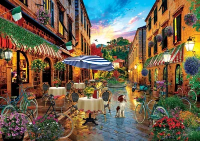 Immagine prodotto di ART PUZZLE Puzzle Italia in bicicletta 2000 pezzi