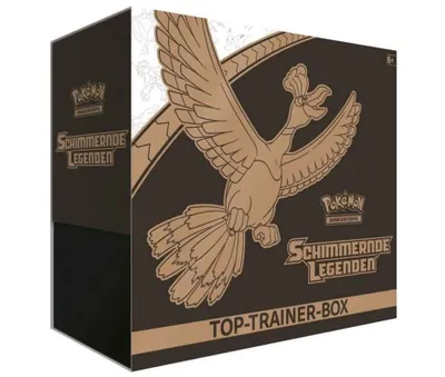 Produktbild von Pokemon Schimmernde Legenden Top Trainer Box Deutsch