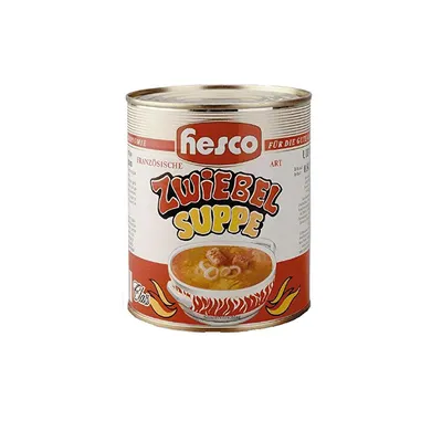 Image de Hessler Hesco First Class délicieuse soupe à l'oignon française 850ml
