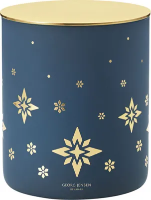 Productafbeelding van Georg Jensen CC 2024 SCENTED CANDLE WAX & BOROSILICATE GOLD LID 10020418