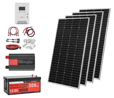 Zdjęcie produktu dla Kompletny zestaw paneli solarnych SucceBuy o mocy 800W, system autonomiczny z 4 panelami solarnymi monokrystalicznymi o mocy 200W każdy, akumulatorem LiFePO4 12,8V 300Ah, kontrolerem ładowania MPPT 60A oraz falownikiem 12V 2000W. System fotowoltaiczny do użytku domowego