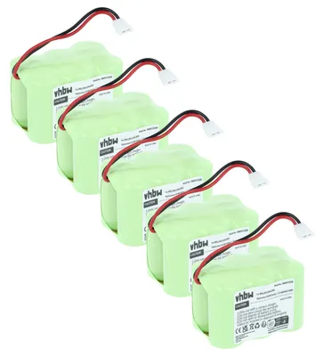 Produktbild von vhbw 5x Akku Ersatz für Icom BP-82, BP-85, BP-84, BP-83 für Funkgerät, Walkie Talkie (600 mAh, 7,2 V, NiMH)