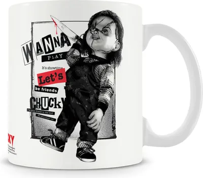 Produktbild von Hrnček Chucky Buďme priatelia Hrnček Buďme priatelia