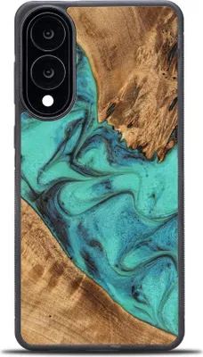 Produktbild von Bewood Einzigartige Hülle für Samsung Galaxy S25 Edge - Türkis