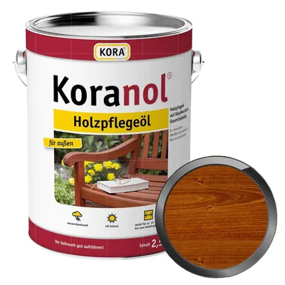 Produktbild von KORA Koranol Holzpflegeöl 2.5 Liter Lärche