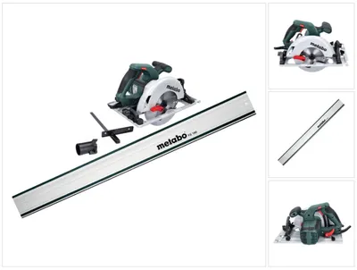 Produktbild von Metabo KS 55 FS Handkreissäge 1200 W 160 mm + Kreissägeblatt + Führungsschiene
