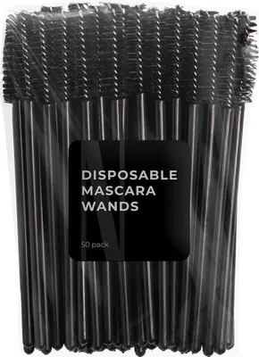 Zdjęcie produktu dla Nanolash Disposable Mascara Wands Jednorazowe szczoteczki do rzęs i brwi, 50 sztuk