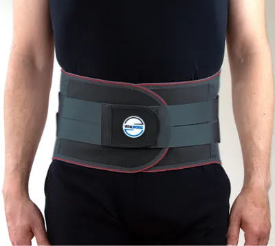 Produktbild von VITALWORXX Rückengurt Professionell - Farbe schwarz - Größe M (für Taillenumfang 70- 85 cm)