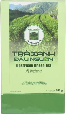 Produktbild von Grüner Tee Tra Xanh Dau Nguon Upstream Premium Green Tea100g