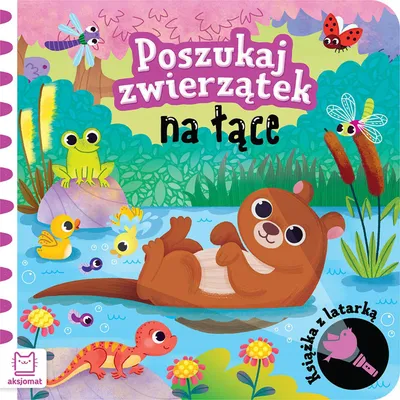 Obrázok produktu pre Poszukaj zwierzątek na łące. Książka z latarką