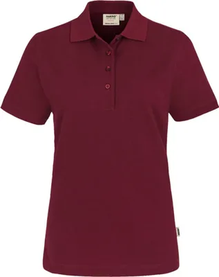 Produktbild von HAKRO Hakro Damen Poloshirt Mikralinar ECO #369 Gr. 5XL weinrot