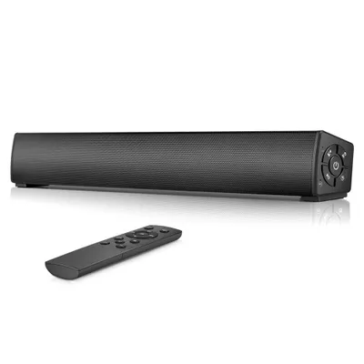 Produktbild von Kabelloser Bluetooth-Lautsprecher, 20W tragbare Soundbarriere, Mini-TV-Stereo, Heimkino-Soundbox, AUX TF Subwoofer-Ständer für PC