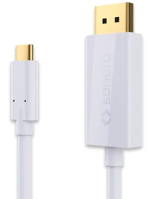 Produktbild von sonero X-UCC021, 2 m, DisplayPort, USB Typ-C, Männlich, Männlich, Gerade