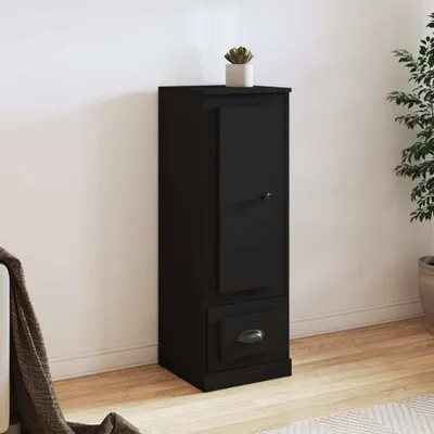 Produktbild von vidaXL Highboard Schwarz 36x35,5x103,5 cm Holzwerkstoff