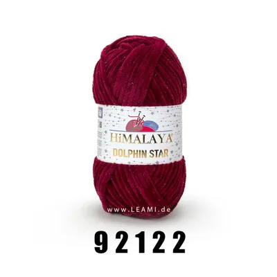 Produktbild von Himalaya Dolphin Star 100g/120m (Glitzer) 92122 bordeaux