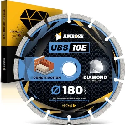 Obrázek produktu pro Řezací kotouč Amboss UBS 10E s diamantovým povrchem - 180 x 2,2 x 22,2 mm