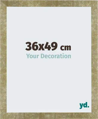 Produktbild von Puzzlerahmen 36x49 cm - Gold Antik - MDF - Mura