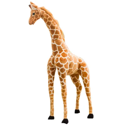 Produktbild von Simulation Giraffe Tier Plüsch Plüsch Puppe Kinder Spielzeug Home Decor Foto Requisiten